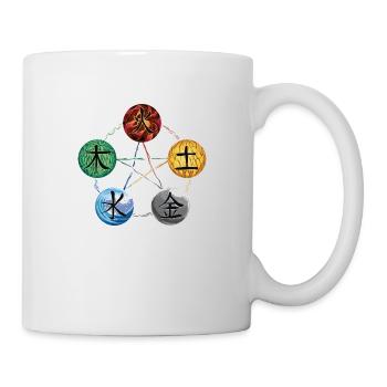 Arts martiaux de Qigong - Mug blanc - blanc - Droite