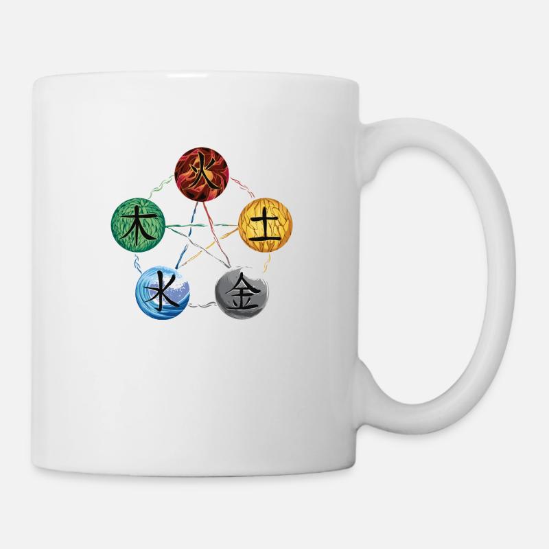 Qigong-Kampfkünste - Tasse - Weiß
