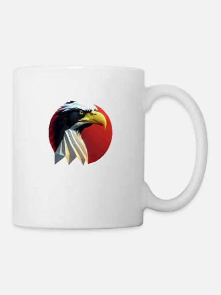 Adler #2 - Tasse - Weiß