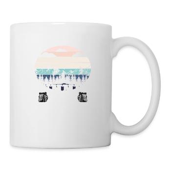Colonie de vacances - Mug blanc - blanc - Droite