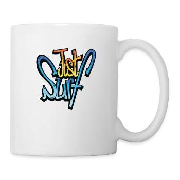 JUST SURF T SHIRTS - Mug blanc - blanc - Droite