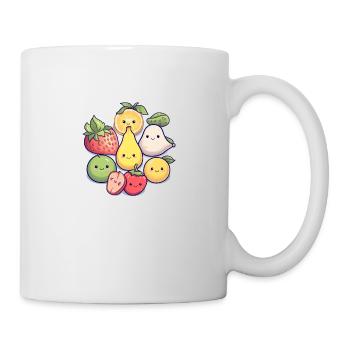 Délice de fruits Kawaii - Mug blanc - blanc - Droite