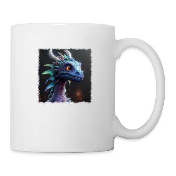dragon cool - Mug blanc - blanc - Droite