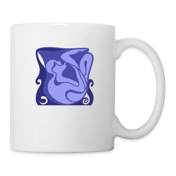 Liebe dein Gefäß. Selbstliebe und Körperakzeptanz - Tasse - Weiß - Rechts