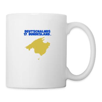 Mallorca merch - Tasse - Weiß - Rechts
