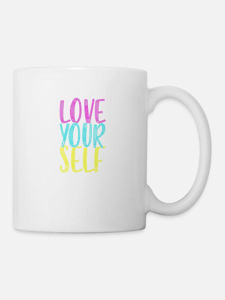 Love Your Self - Tasse - Weiß