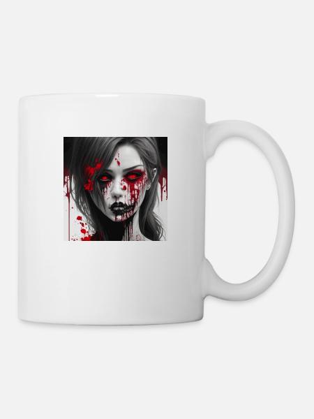 Zombie Lady. - Tasse - Weiß