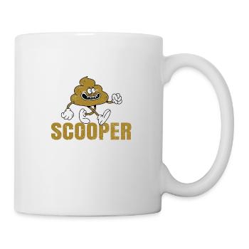 Official Pooper Scooper 30 - Tasse - Weiß - Rechts