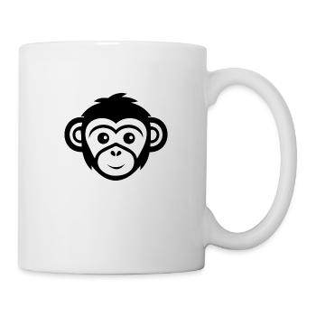 Monkey Monkey Monkey Face Jungle - Mug - white - Right