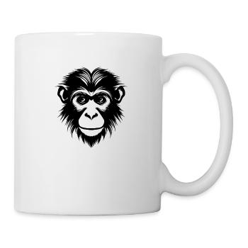 Monkey Monkey Monkey Face Jungle - Mug - white - Right