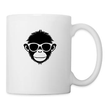 Monkey Monkey Monkey Face Jungle - Mug - white - Right