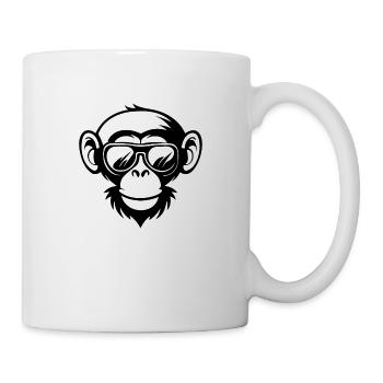 Monkey Monkey Monkey Face Jungle - Mug - white - Right