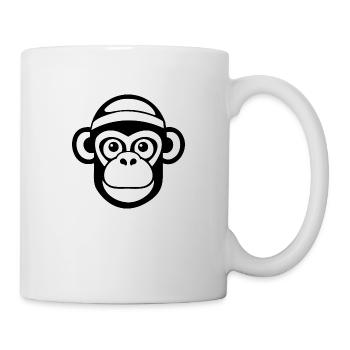 Monkey Monkey Monkey Face Jungle - Mug - white - Right
