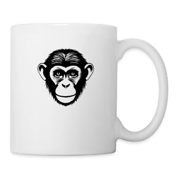 Monkey Monkey Monkey Face Jungle - Mug - white - Right