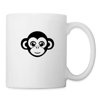 Monkey Monkey Monkey Face Jungle - Mug - white - Right