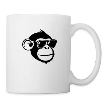 Monkey Monkey Monkey Face Jungle - Mug - white - Right