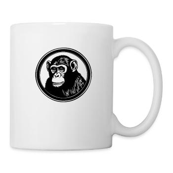 Monkey Monkey Monkey Face Jungle - Mug - white - Right