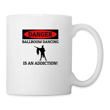 Danse Musique de danse - Mug blanc - blanc - Droite