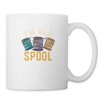 I'm Old Spool Crafting Sewing Machine - Mug - white - Right