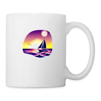 Sailing Sailor Sailboat Sailing Ship Sailing - Mug - white - Right