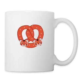 Tiger Pretzel - Mug - white - Right