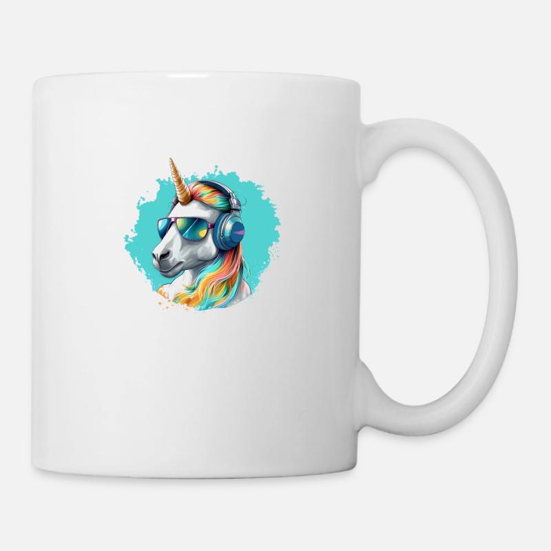 Happy Unicorn - Mug - white