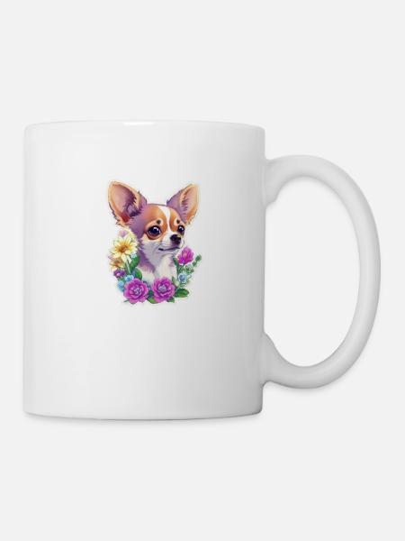 Chihuahua in pastel - Mug - white