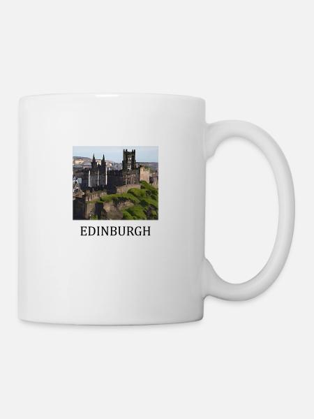 Edinburgh - Tasse - Weiß