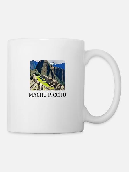 Machu Picchu - Tasse - Weiß