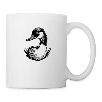 Duck Birds Ducks - Mug - white - Right