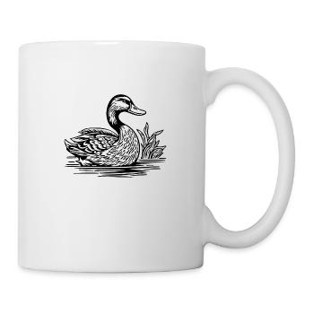 Duck Birds Ducks - Mug - white - Right