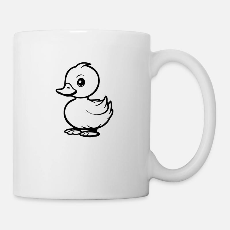 Canard Oiseaux Canards - Mug blanc - blanc