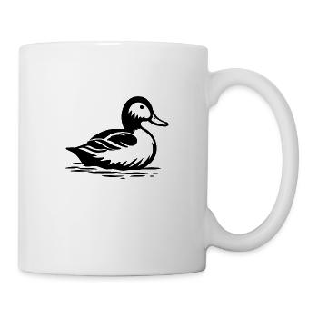 Duck Birds Ducks - Mug - white - Right