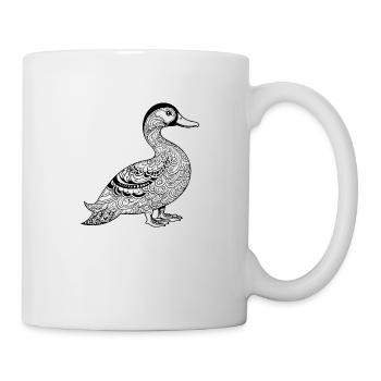 Duck Birds Ducks - Mug - white - Right
