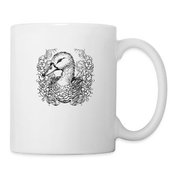 Duck Birds Ducks - Mug - white - Right