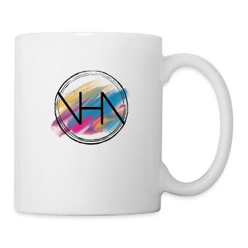 VHA VividHeArt Logo - Mug blanc - blanc - Droite