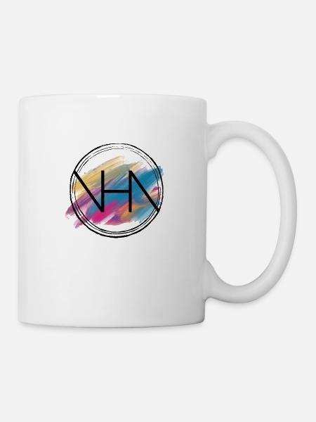 VHA VividHeArt Logo - Tasse - Weiß