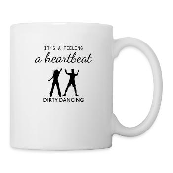Dancing Dance Music - Tasse - Weiß - Rechts