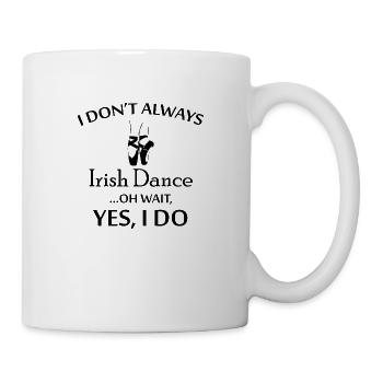 Dancing Dance Music - Tasse - Weiß - Rechts