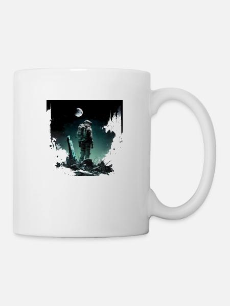 Raumfahrer - Tasse - Weiß