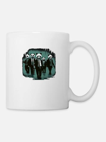 Stausee-Pandas - Tasse - Weiß