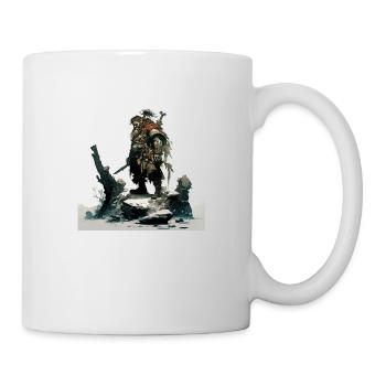 Dwarf Warrior - Mug - white - Right