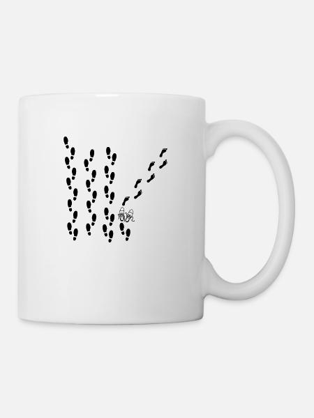 Traces of Freedom - Mug - white