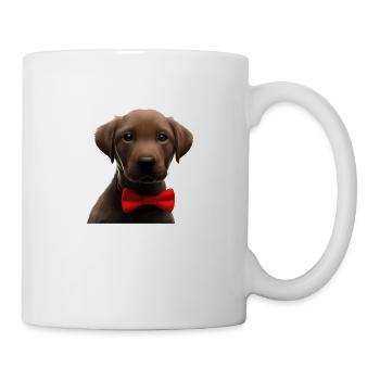 Hundewelpe Labrador Retriever Labradorbesitzer - Tasse - Weiß - Rechts
