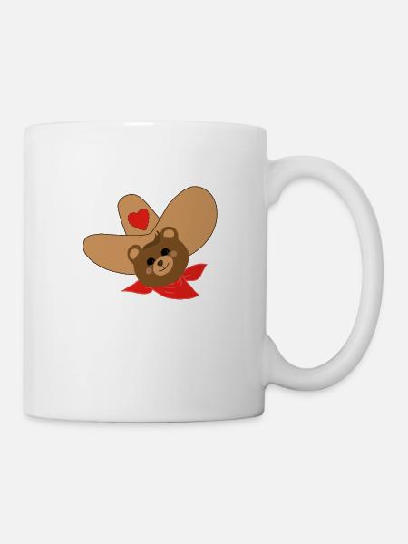 Westlicher Bär - Tasse - Weiß
