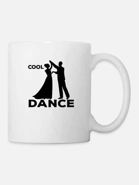 Dancing Dance Music - Tasse - Weiß