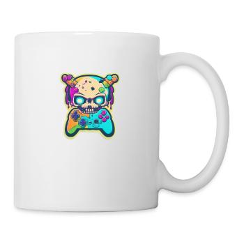 Skullhead Controller - Tasse - Weiß - Rechts