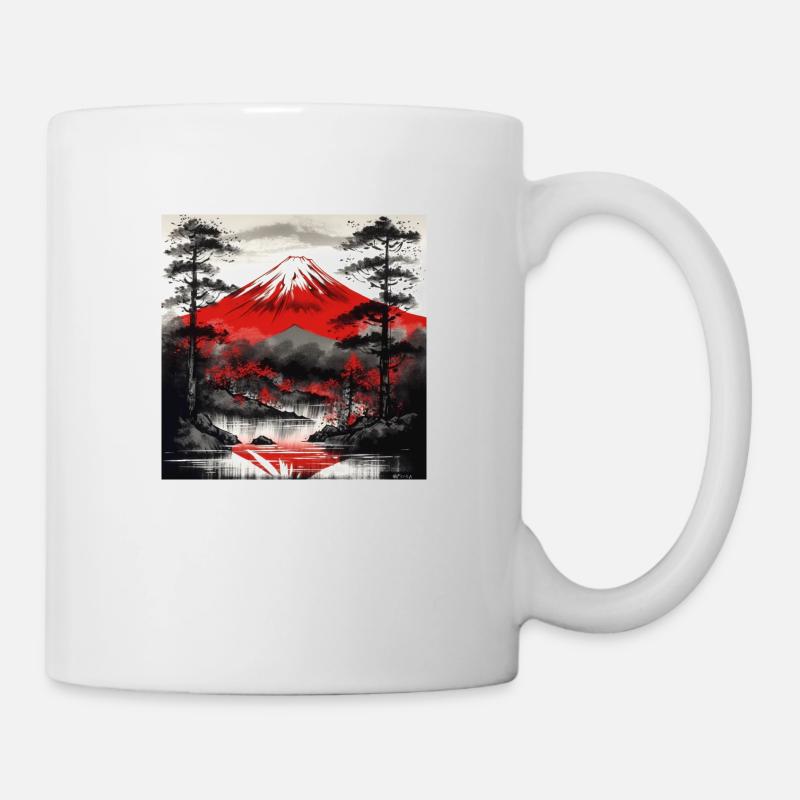 Le Mont Fuji et sa magie - Mug blanc - blanc