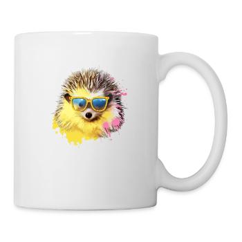 Zizo der Igel - Tasse - Weiß - Rechts