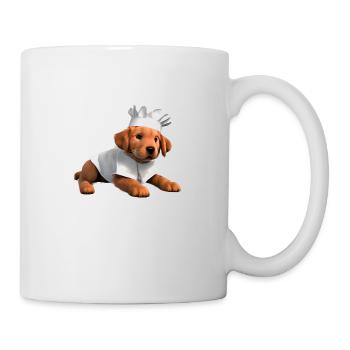 Golden Retriever Restaurateur Puppy Dogs Cuisine - Mug blanc - blanc - Droite